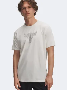 Under Armour Project Rock Brahma Bull Men Training T-Shirt Stone/Black