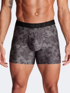Under Armour Tech 6 Inch Boxerjock Men Training Underwear Grey