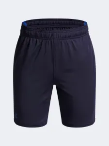 Under Armour Tech Vent Jacquard Boys Training T-Shirt Washed Navy