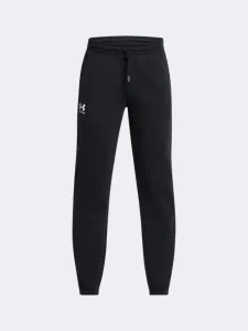 Under Armour Icon Fleece Taping Boys Lifestyle Pant Black/White