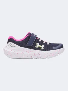 Under Armour Surge 4 Ac Ps-Boys Running Shoes Midnight Navy/Pink