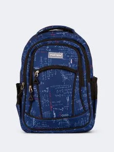 Topten Accessories Ultimate Math Backpack Unisex Blue/Yellow