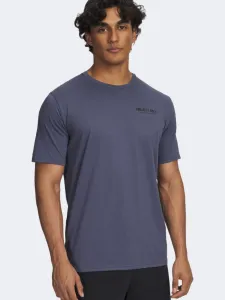 Under Armour Project Rock Men Training T-Shirt Downpour Gray