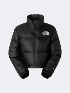 The North Face Nuptse Short Women Lifestyle Jacket Black