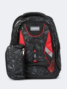 Topten Accessories Ultimate School Backpack Unisex  Black/Lime