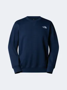 The North Face Essential Relaxed Men Lifestyle Sweatshirt Summit Navy