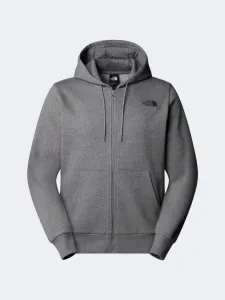 The North Face Simple Dome Fz Men Lifestyle Hoody Medium Grey Heather