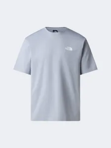 The North Face Explore Gear Relaxed Men Lifestyle T-Shirt Blue Fax