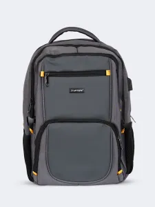 Topten Accessories Ultimate School Backpack Unisex Gray/Yellow