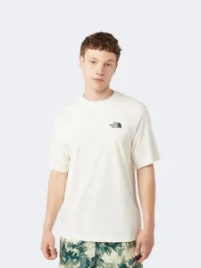The North Face Explore Gear Relaxed Men Lifestyle T-Shirt White Dune