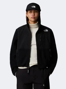 The North Face Retro Denali Long Sleeve Zip Front Women Lifestyle Jacket Black