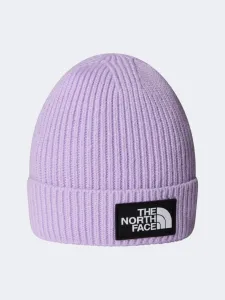 The North Face Logo Box Unisex Lifestyle Beanie Lite Lilac