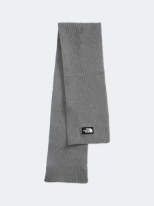 The North Face Logo Box Unisex Lifestyle Scarf Grey Heather