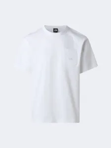 The North Face Dome Relaxed With Pocket Men Lifestyle T-Shirt White