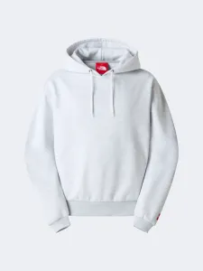 The North Face Red Box Classic Men Lifestyle Hoody Grey Heather