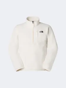 The North Face Yumiori 1/2 Zip Men Lifestyle Fleece White Dune