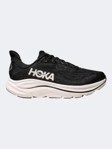 Hoka Clifton 10 Men Running Shoes Black/White