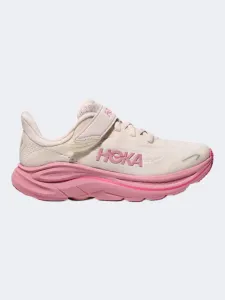 Hoka Clifton 10 Ps-Girls Running Shoes Rose