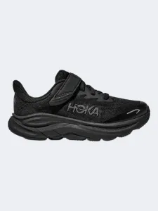 Hoka Clifton 10 Ps-Boys Running Shoes Black