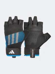 Adidas Accessories Performance Training S Unisex Fitness Gloves Blue