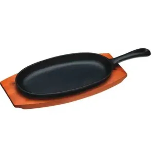 Kitchencraft World Of Flavours Oriental Iron Sizzle Platter
