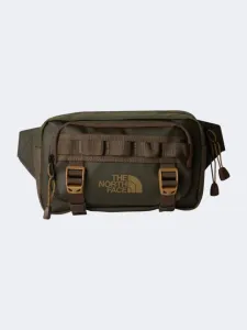 The North Face Base Camp Lumbar Men Hiking Bags Cases And Luggage Taupe Green/Smokey