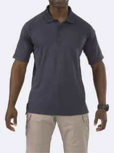 5-11 Performance Men Tactical Polo Short Sleeve Charcoal