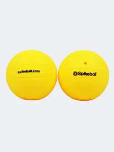 Spike Ball Replacement Balls 2 Pack Outdoor Spike Ball Yellow/Black