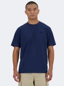 New Balance Athletics Men Lifestyle T-Shirt Navy