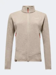 Salewa Puez Rocca Polarite Women Hiking Jacket Beige Oatmeal