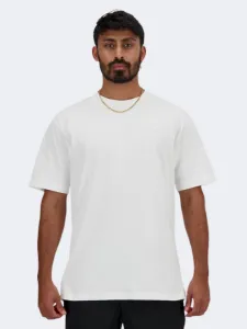 New Balance Athletics Men Lifestyle T-Shirt White