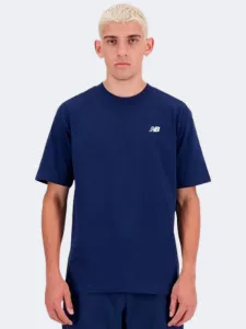 New Balance Sport Essentials Cotton Men Lifestyle T-Shirt Navy