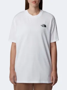 The North Face Essential Oversize Women Lifestyle T-Shirt White