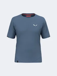 Salewa Pedroc Dry Hybrid Men Hiking T-Shirt Java Blue