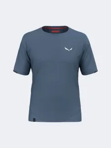 Salewa Pedroc Dry Mesh Men Hiking T-Shirt Java Blue