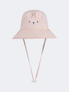 Oil And Gaz Stylish Kids-Girls Beach Bucket Hat Pink