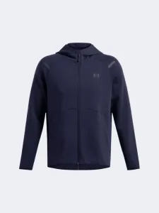 Under Armour Unstoppable Fleece Men Lifestyle Hoody Midnight Navy