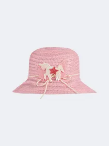 Oil And Gaz Stylish Kids-Girls Beach Cordobes Hat  Pink