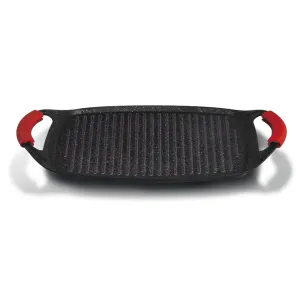 Berlinger Haus Grill plate, 47 cm, Metallic Line Burgundy Edition