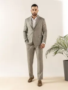 Trouser Slim Linen Cotton