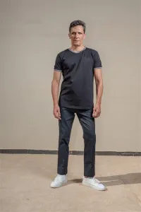 Crew Neck Knit T-Shirt