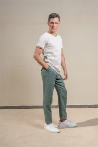 Crew Neck Knit T-Shirt