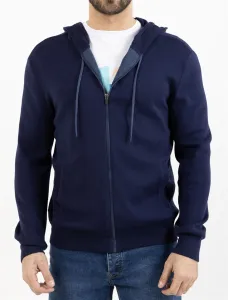 Knit Hooded Cardigan